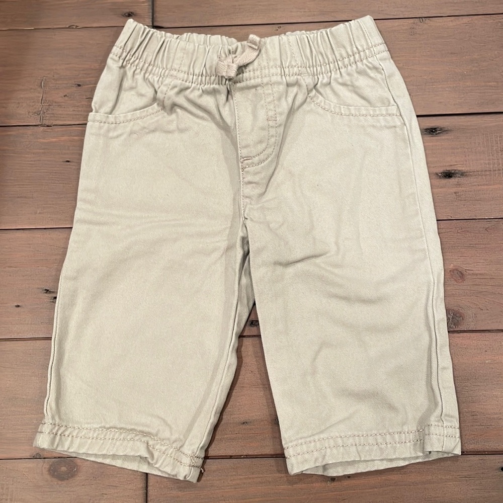 Little Wonders Khaki Pants 3-6M